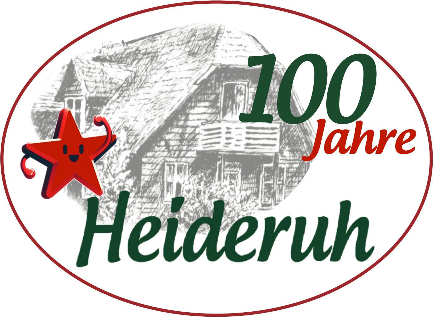 100 Jahre Heideruh Logo