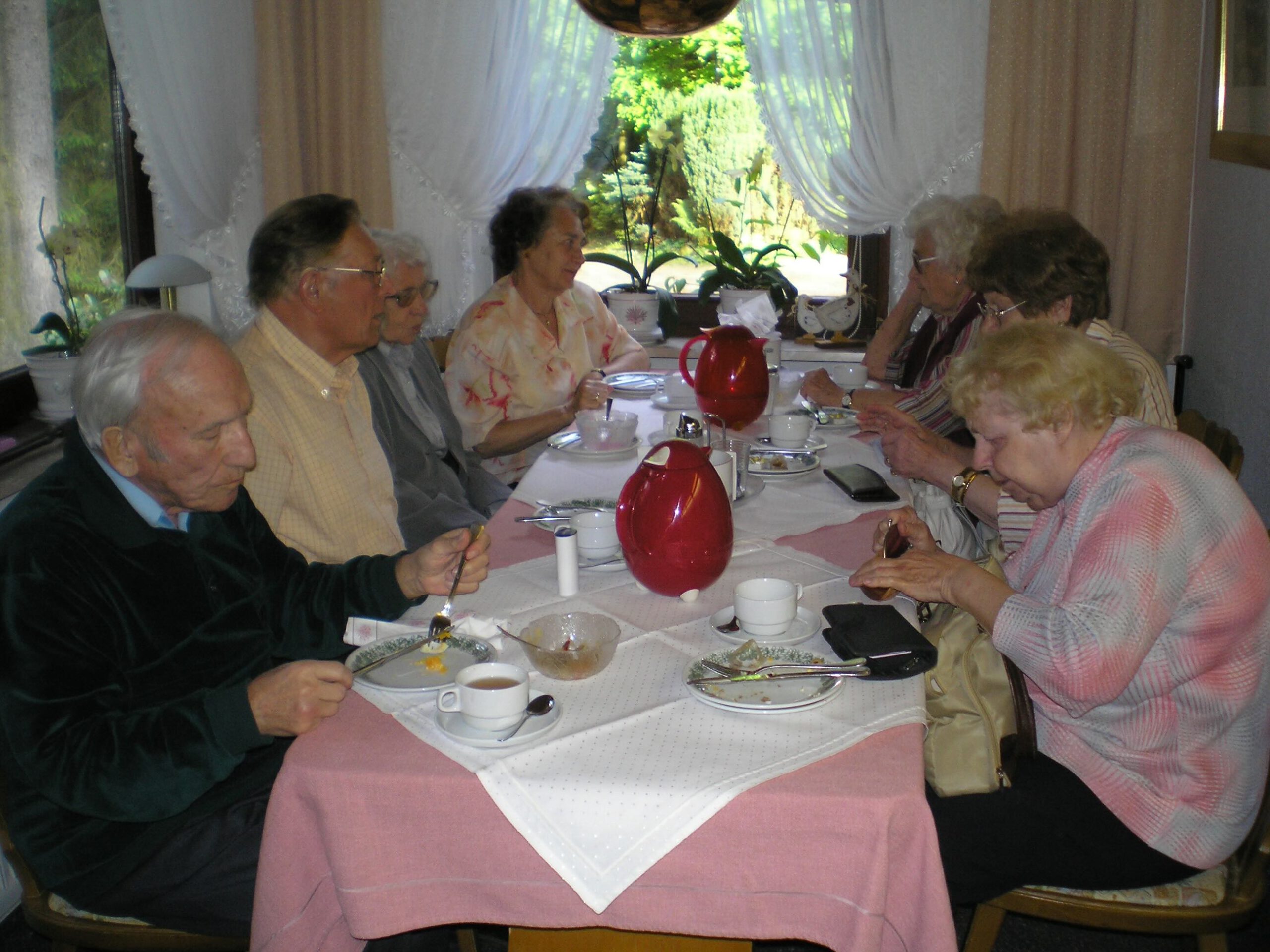 Speiseraum im Lauf der Zeit 2008