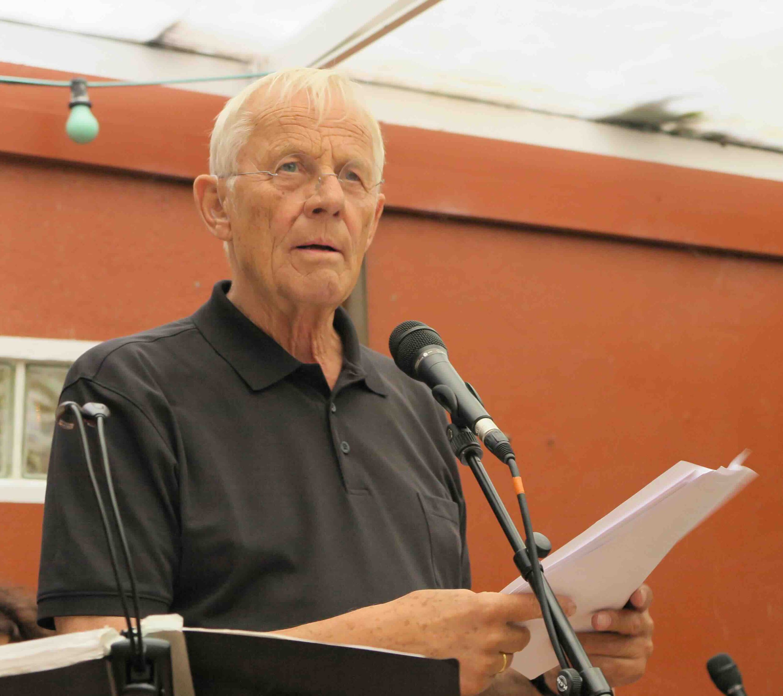 Foto Rolf Becker 2016 mit Quijote