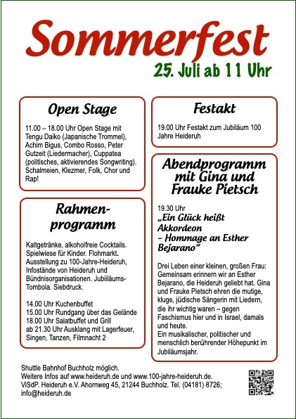 Flyer Sommerfest und Sommerfestivat Seite 4
