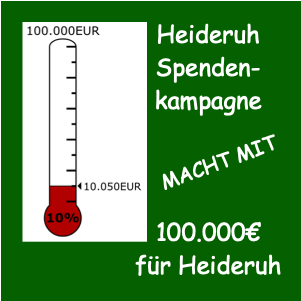 100.000€ für 100 Jahre Heideruh – Spendenbarometer