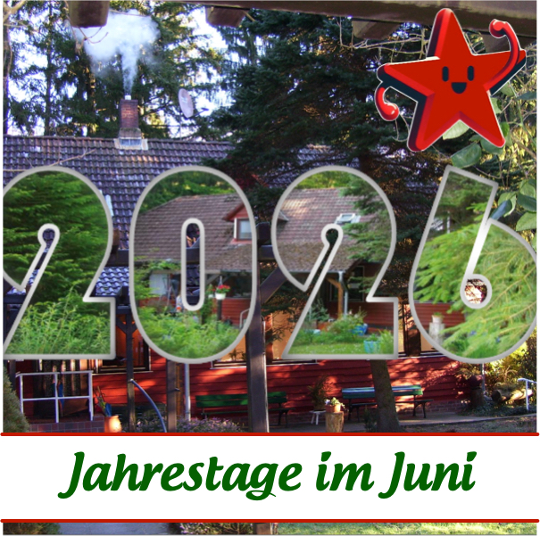 Jahrestage im Juni; Bild zeigt Titelbild Kalender