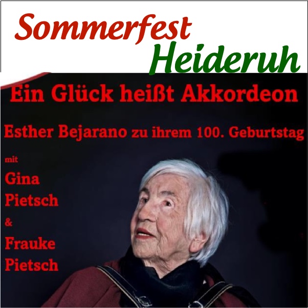 Esther Bejarano 5. Todestag zum Gedenken